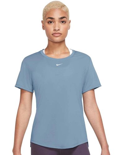 Nike Dri-FIT One Sport-T-Shirt S - Blau