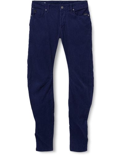 G-Star RAW Slim Jeans Arc 3d Slim Colored - Blauw