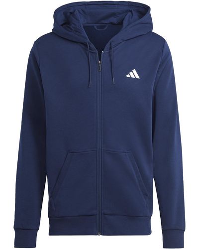 adidas Club Teamwear Tennis Ritshoodie - Blauw