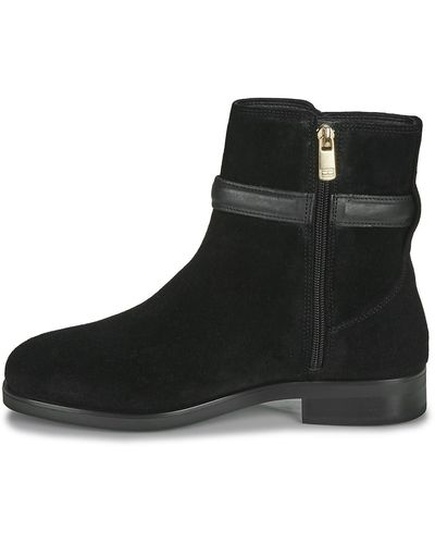 Tommy Hilfiger Elevated Essent Boot Ther Ankle Boots - Black