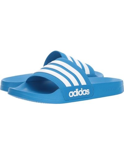 adidas Adilette Shower Sandale - Blau