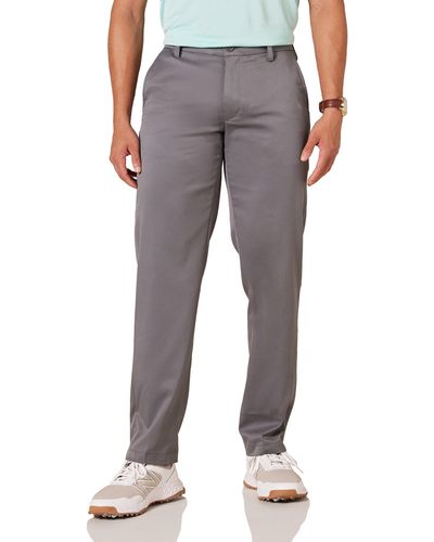Amazon Essentials Pantalón de Golf Elástico de Ajuste Entallado Hombre - Gris