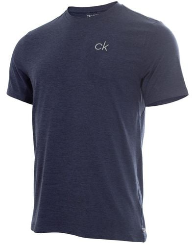 Calvin Klein Newport Tee Golf-T-Shirt - Blau
