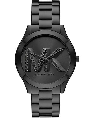 Michael Kors Slim Runway Watch Black