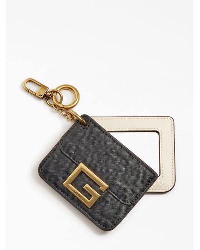 Guess CARD CASE KEYRING UNI - Metallizzato