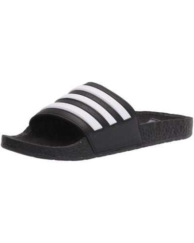 adidas Adilette Boost Slides Sandal - Black