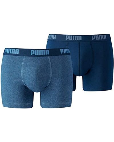 PUMA Basic Boxer 2P Unterwäsche - Blau