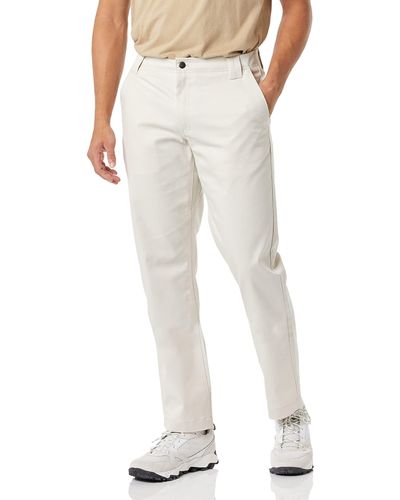 Amazon Essentials Stain & Wrinkle Resistant Straight-fit Stretch Work Trouser - Natural