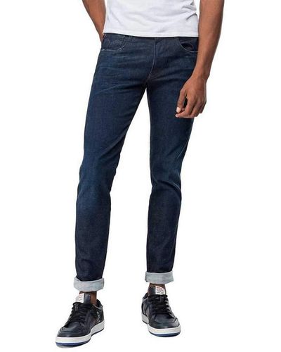 Replay Anbass Jeans Uomo - Blu