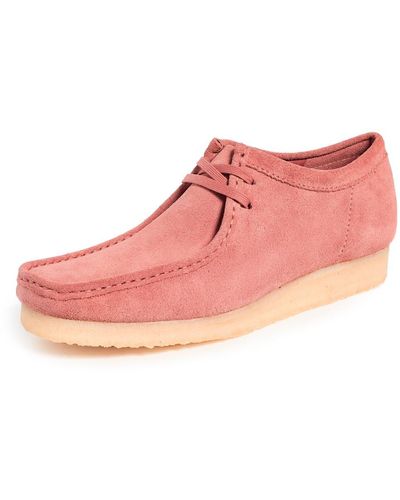 Clarks Wallabee Oxford - Pink