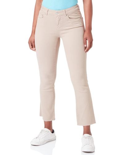 Replay Jeans a Zampa Donna Faaby Flare Crop Comfort Fit Super Elasticizzati - Multicolore