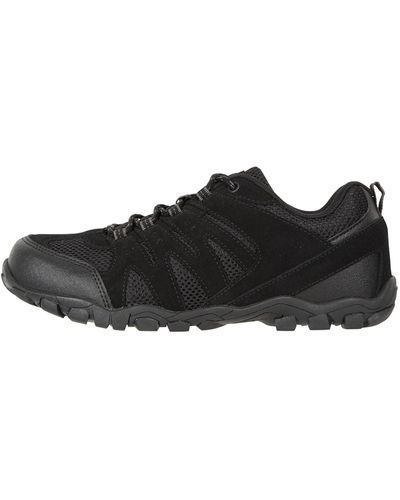 Mountain Warehouse Outdoor S Walking Shoe Ii Black S Shoe Size 8 Uk