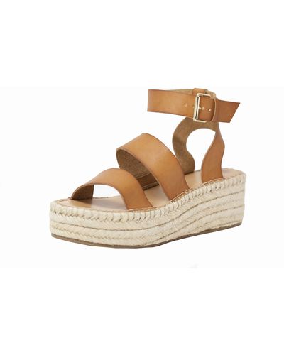 The Drop Listilla Espadrille Flatform Ankle Strap Sandal Wedge - Mehrfarbig