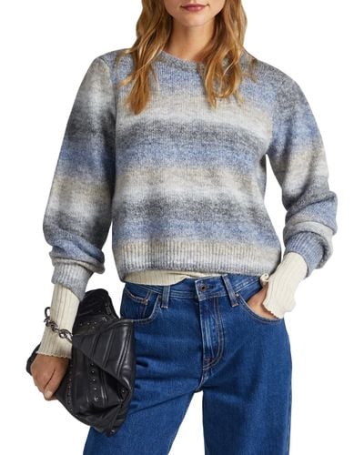 Pepe Jeans Edith Pullover Jumper - Blue