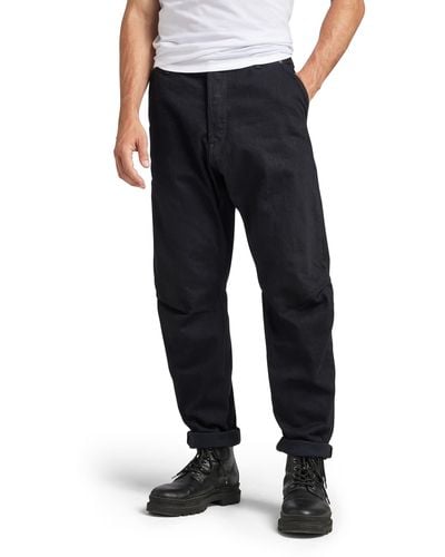 G-Star RAW Grip 3D Relaxed Tapered Jeans para Hombre - Negro