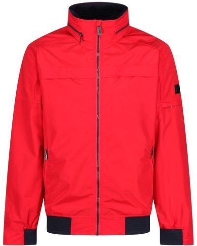 Regatta Professional S Finn Waterproof Breathable Jacket - Red