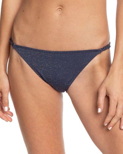 Roxy Moderate Bikini Bottoms for - Moderates Bikiniunterteil - Frauen - S - Blau