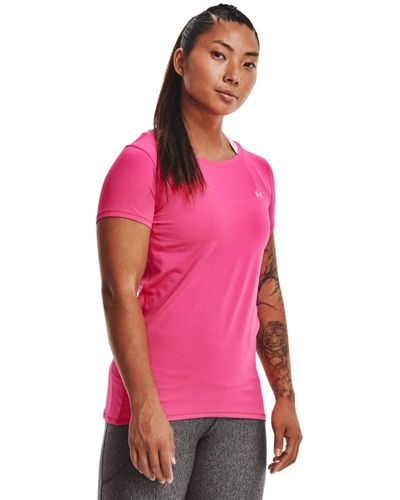 Under armour t shirts women cheap silver