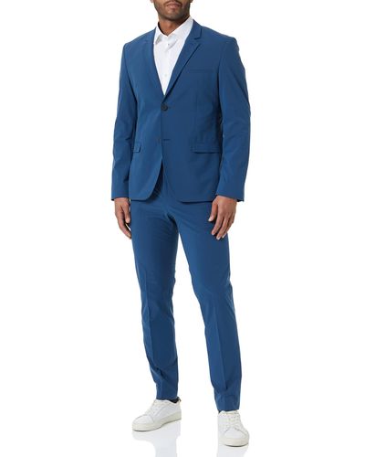 HUGO Away/Hu-Go223J Business Suit Pants Set - Blau