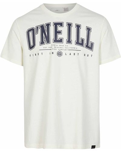 O'neill Sportswear State Muir T-Shirt - Bianco