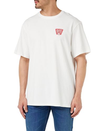 Wrangler Graphic Tee T-Shirt - Bianco