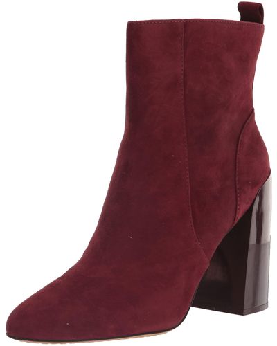 Vince Camuto Footwear Womens Enverna Ankle Boot - Red