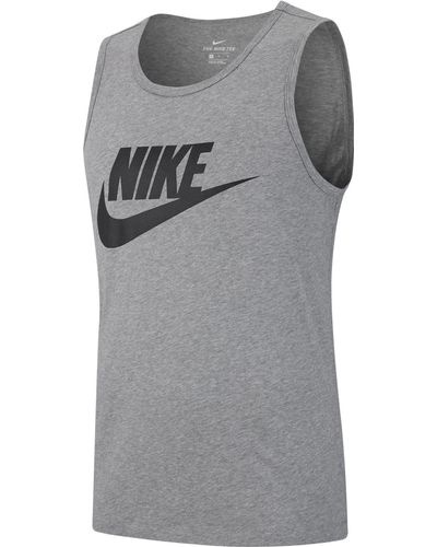 Nike M Nsw Tank Icon Futura Vest - Grey