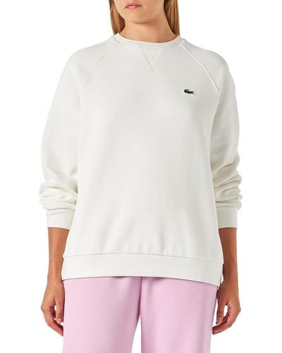 Lacoste Sweatshirt Regular Fit - Blanc