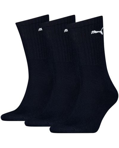 PUMA Socks 3p Chaussettes de sport - Noir