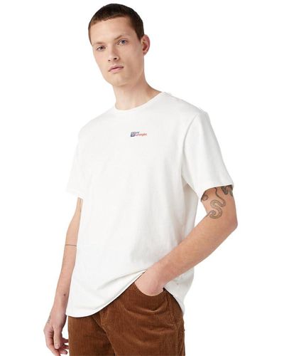 Wrangler Graphic Tee T-Shirt - Bianco