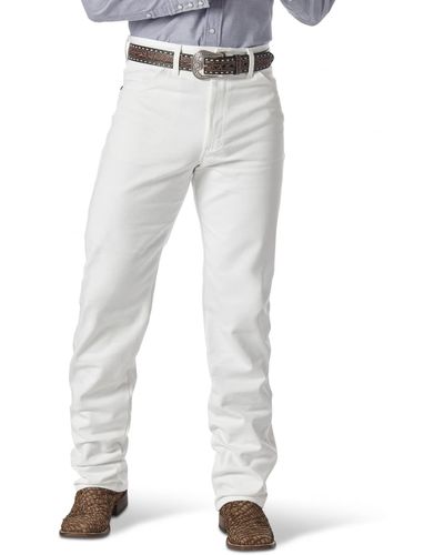 Wrangler Original Fit Jeans - White