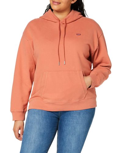 Levi's Standard Sweatshirt Hoodie Vrouwen - Oranje