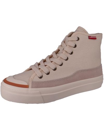 Levi's Square High S Sneakers - Natur