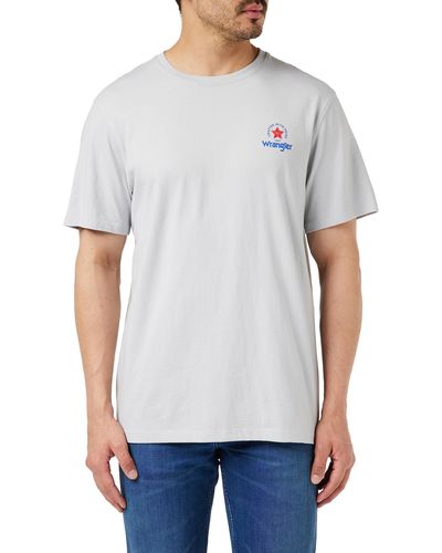 Wrangler Tè T-Shirt - Grigio