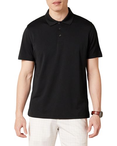 Amazon Essentials Slim-fit Quick-dry Golf Polo Shirt - Black