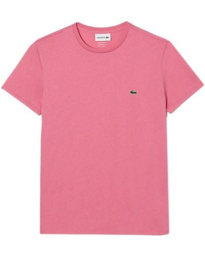 Lacoste Th6709 Turtle Neck T-Shirt - Pink