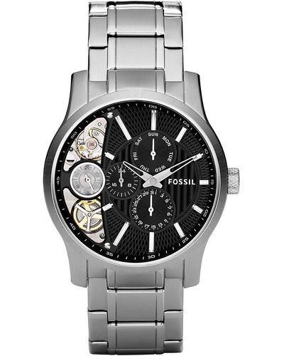 Fossil Quartz Watch Twist Me1097 With Metal Strap - Metallic