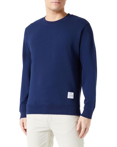 Replay Sweatshirt aus Baumwolle - Blau