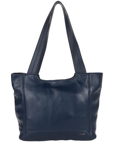 The Sak De Young Leather Tote - Blue