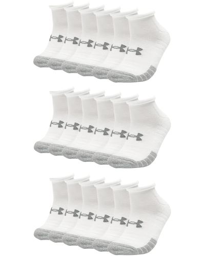 Under Armour Quarter Socken Sportsocken 9 Paar - Weiß