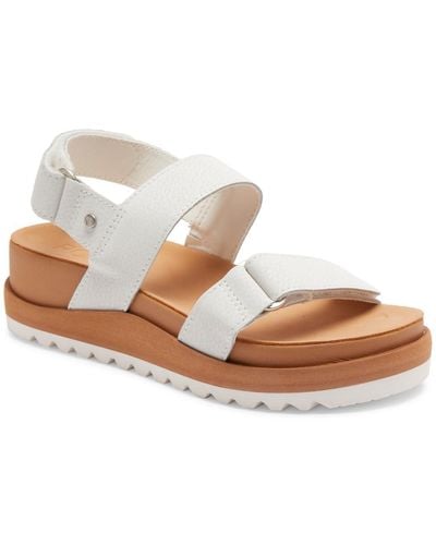 Roxy Sandals for - Ledersandalen - Frauen - 42 - Weiß