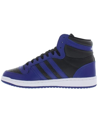 adidas Originals Top Ten Hi Basketball Shoes - Blue