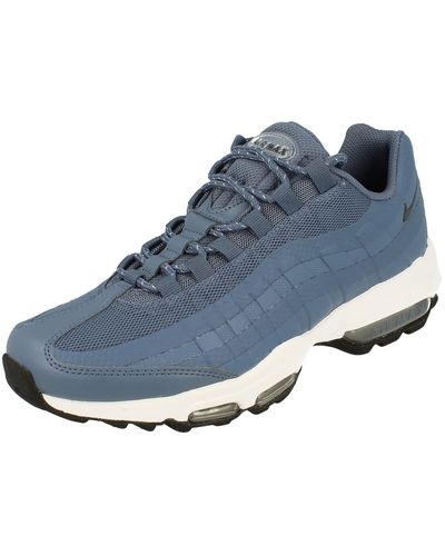 Nike Air Max 95 Ultra Trainers Sneakers Leather Shoes Fd0662 in Black for  Men | Lyst UK
