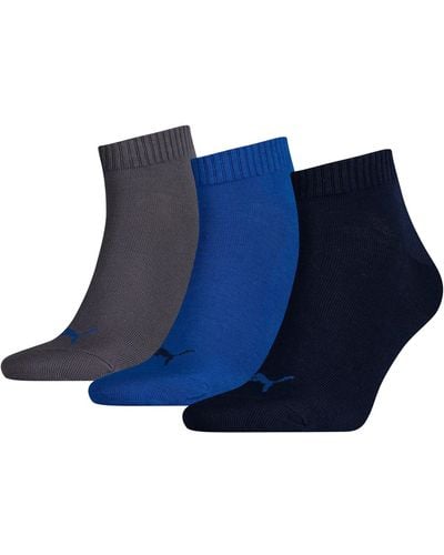 PUMA Quarter Fashion 251015 Sock - Blue