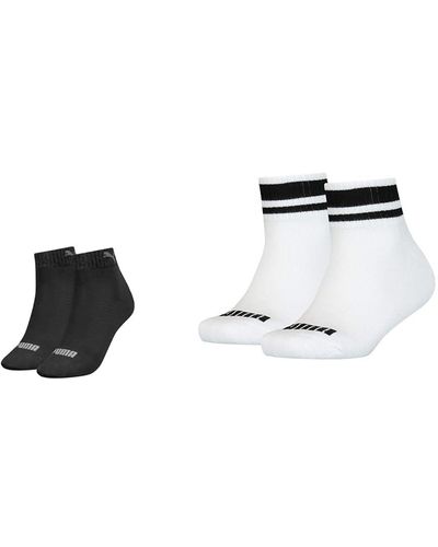 PUMA Socken Schwarz 42 Socken Weiß 42 - Black