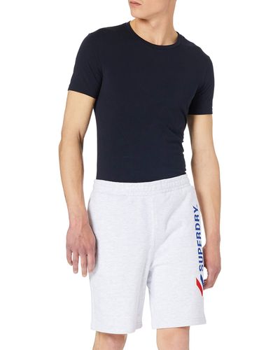 Superdry S Sportstyle Applique Shorts - Weiß