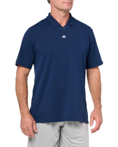adidas Ultimate365 Sport Twistknit Piqué Polo Shirt Golf - Blue