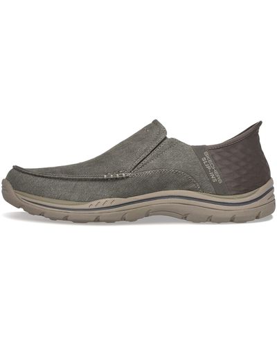 Skechers Expected-cayson Hands Free Slip-in Moccasin - Brown