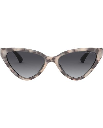 Emporio Armani Ea4136 Cat Eye Sunglasses - Black