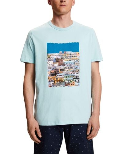Esprit 063ee2k308 T-shirt - Blue